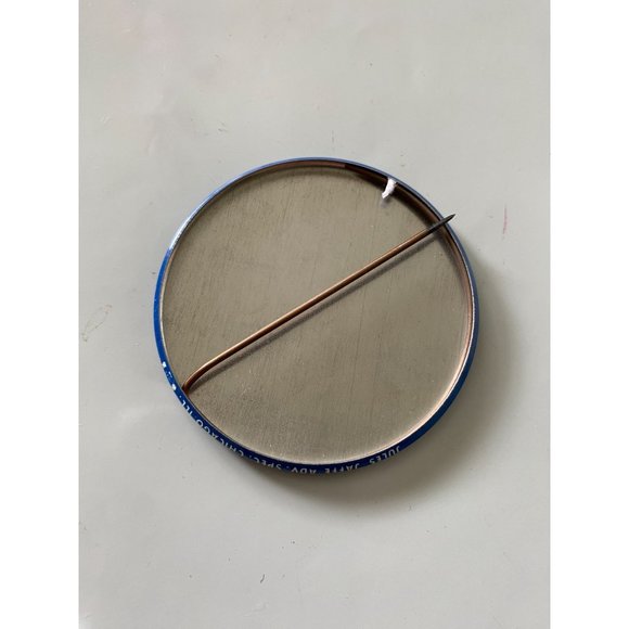 Vintage 1980s Daley MAYOR Huels Chicago ALDERMAN Pinback - Picture 3 of 3